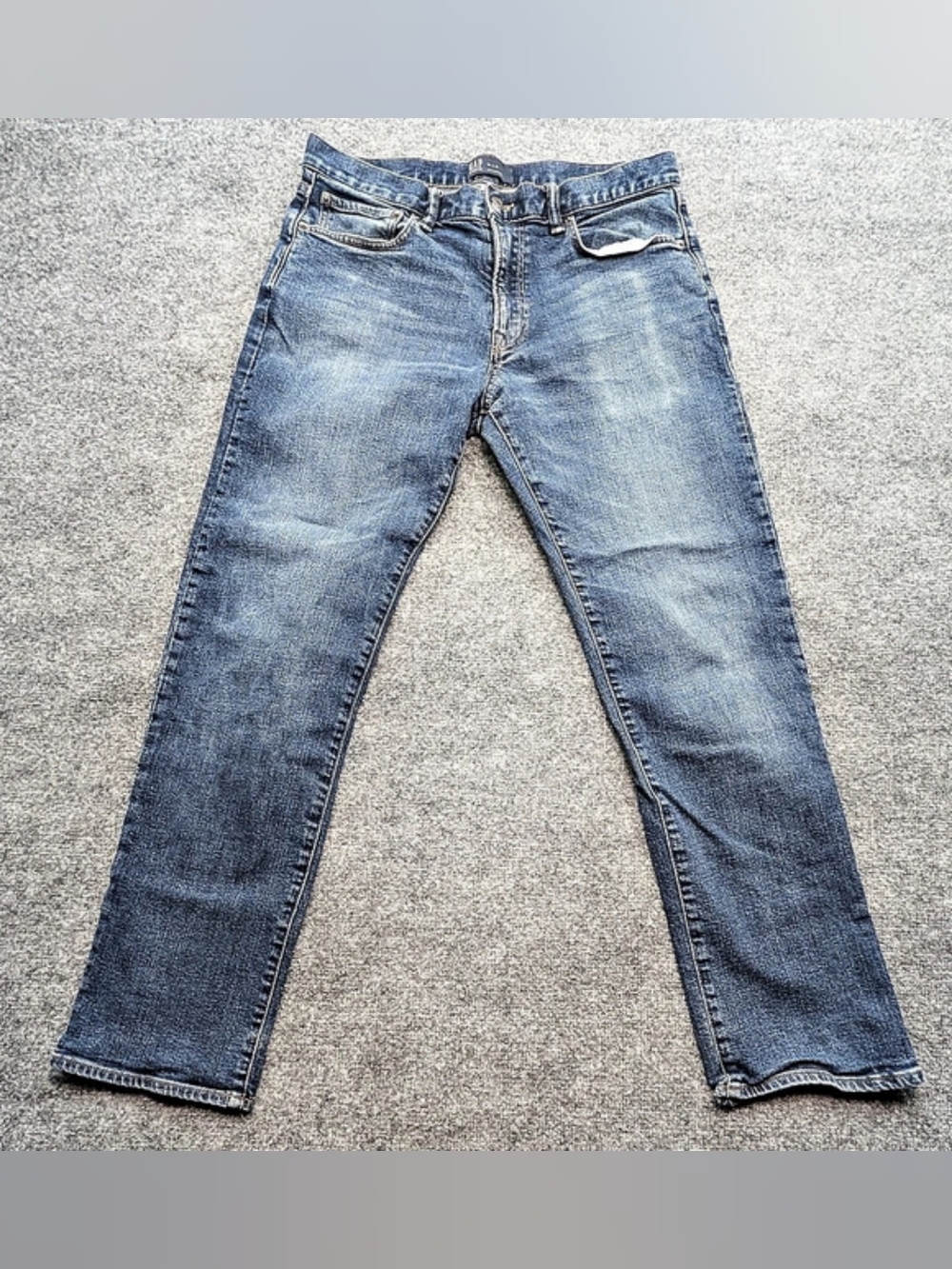 Gap Denim Straight Leg Jeans Medium Wash Mid Rise 34x32